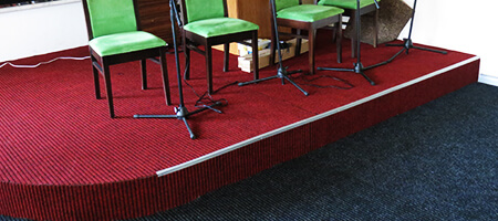 Pvc Tabanlı Akustik Halı