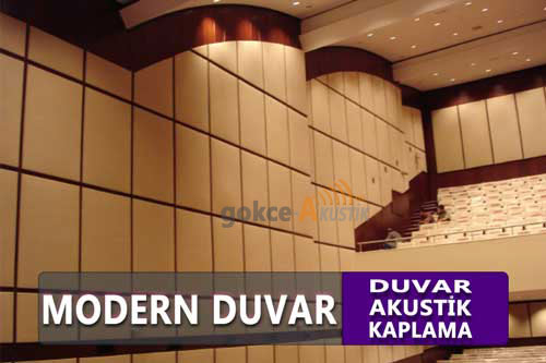 modern duvar akustik kaplama