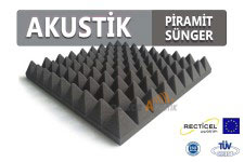 akustik piramit sunger Custom