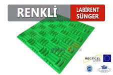 renkli labirent sunger Custom